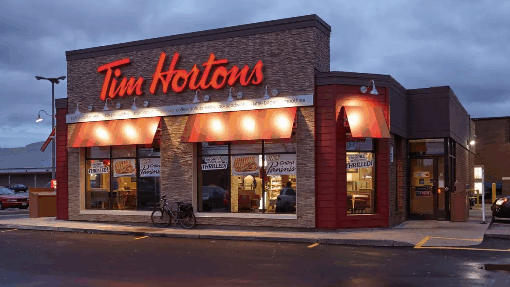Tim Hortons in Canada: Frontline Jobs Around $2,600 CAD/Month