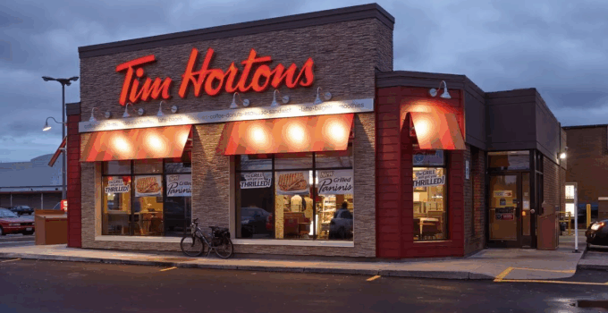 Tim Hortons in Canada Frontline Jobs Around $2,600 CADMonth