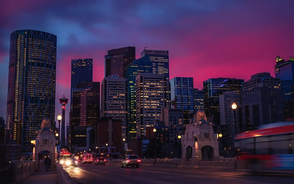 Jobs in Calgary — city skyline