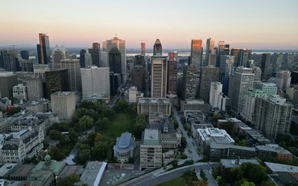 Jobs in Montreal — city skyline