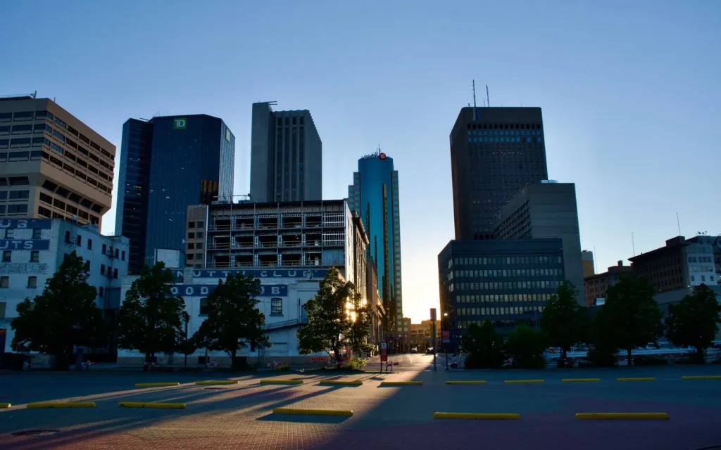 Jobs in Winnipeg — city skyline